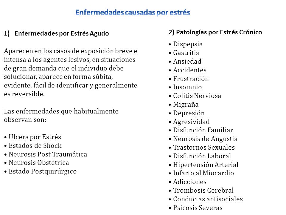 ¿Cómo es la hipertensión causada por el estrés?